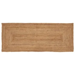 Tapis de couloir en jute