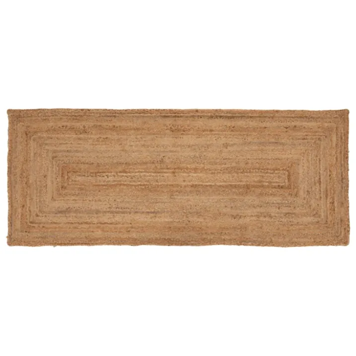Tapis de couloir en jute