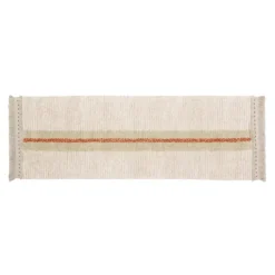 Tapis de couloir lavable et réversible sauge duo