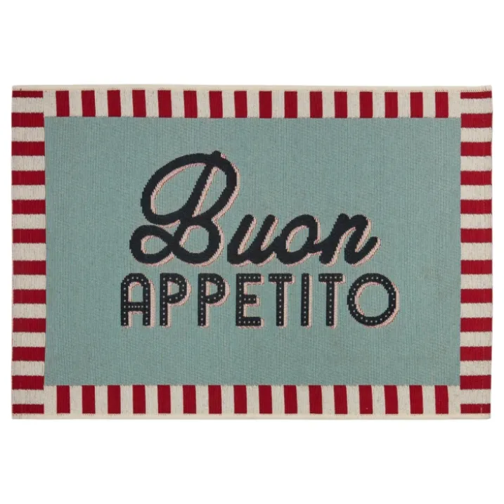 Tapis de cuisine antidérapant "Buon Appetito"