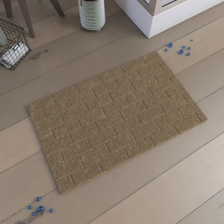 Tapis de douche esprit métro