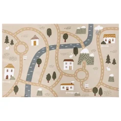 Tapis de jeux route enfant
