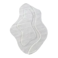 Tapis de salon forme organique
