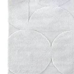 Tapis de salon relief graphique, effet texturé