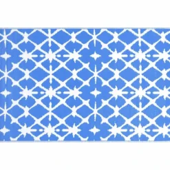 Tapis d’extérieur motif graphique tissé