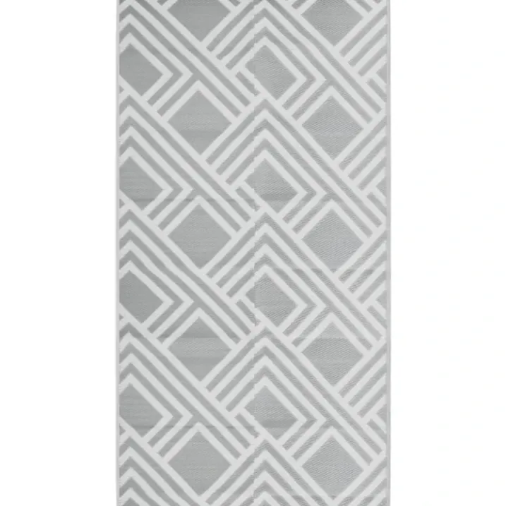 Tapis d’extérieur réversible motif graphique