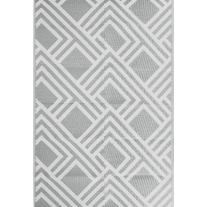 Tapis d’extérieur réversible motif graphique
