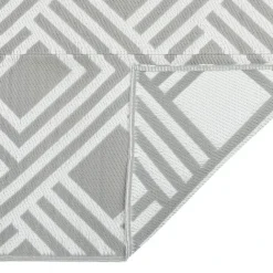 Tapis d’extérieur réversible motif graphique