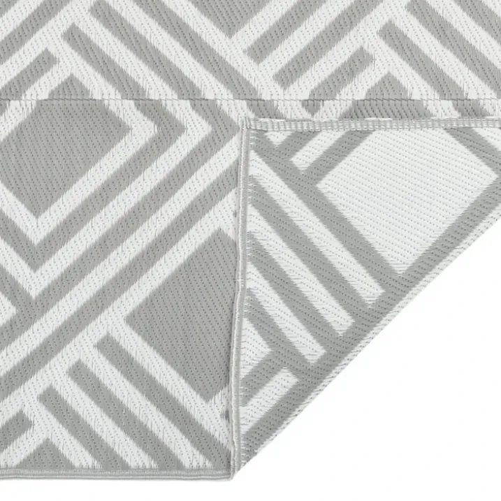 Tapis d’extérieur réversible motif graphique