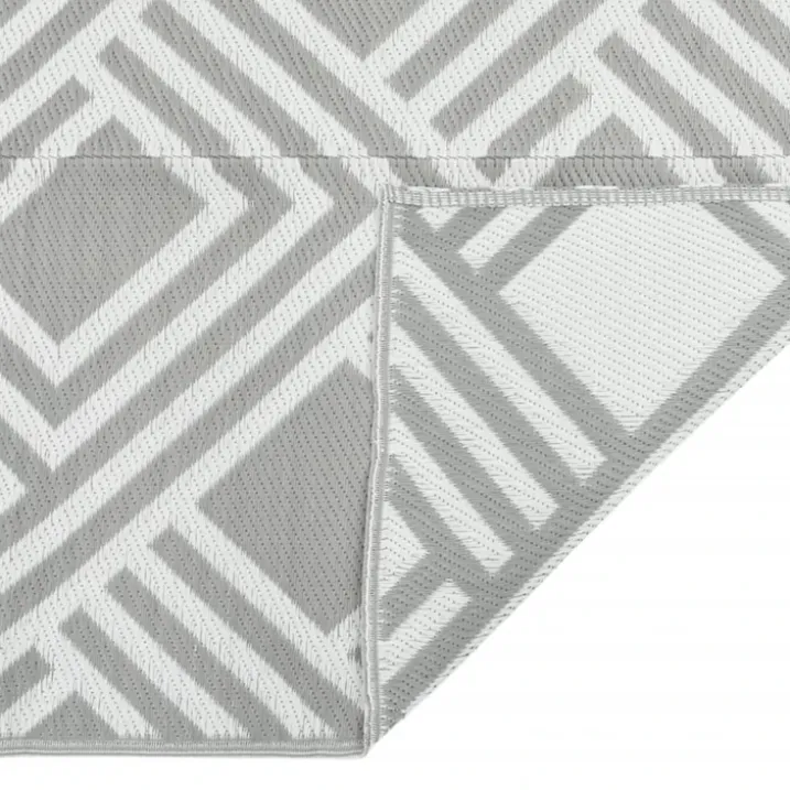 Tapis d’extérieur réversible motif graphique