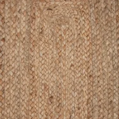 Tapis effet bohème en jute