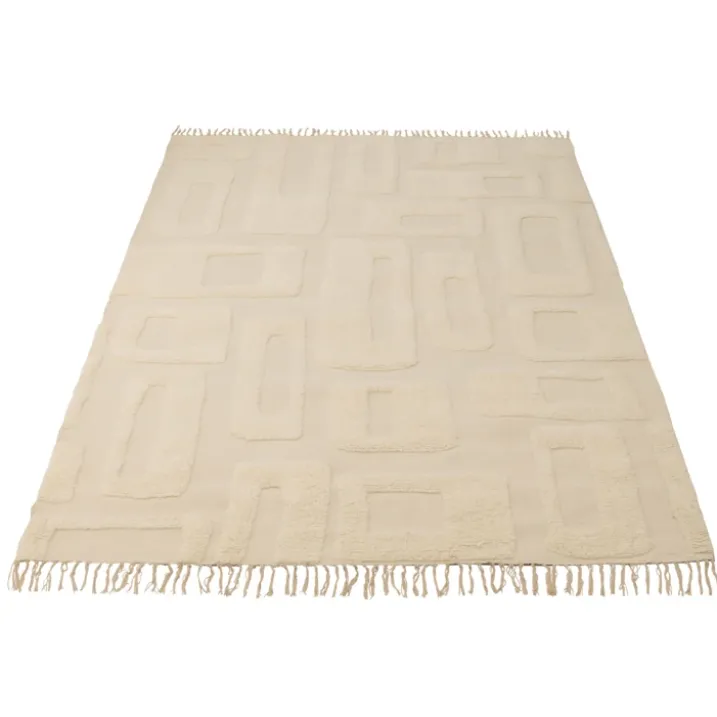 Tapis en laine motif abstrait