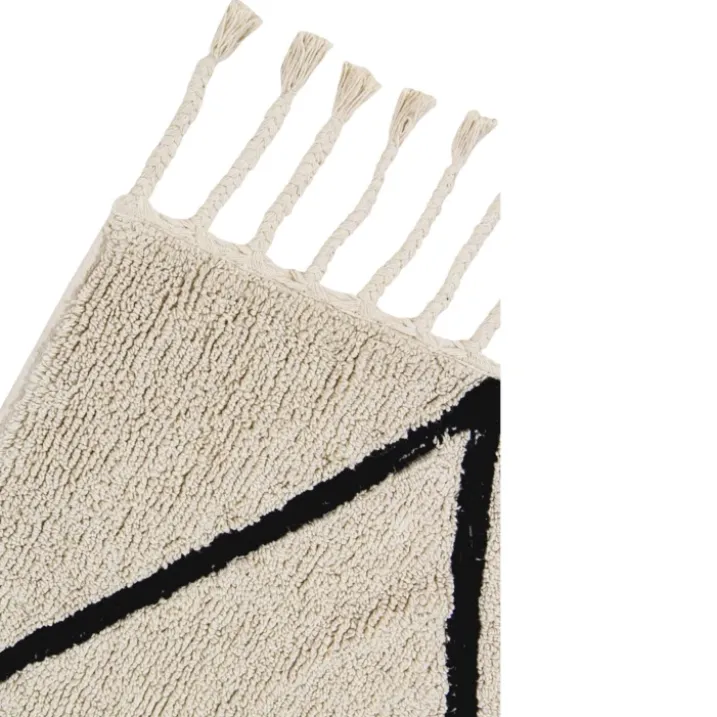 Tapis lavable bereber beige