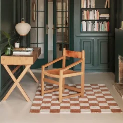 Tapis lavable carrelage de cuisine