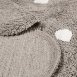 Tapis lavable en forme de biscuit