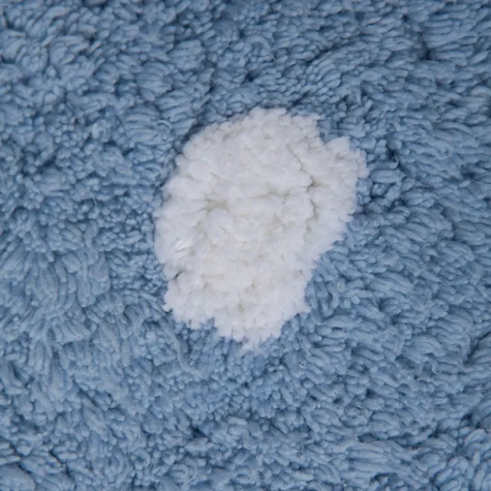 Tapis lavable en forme de biscuit