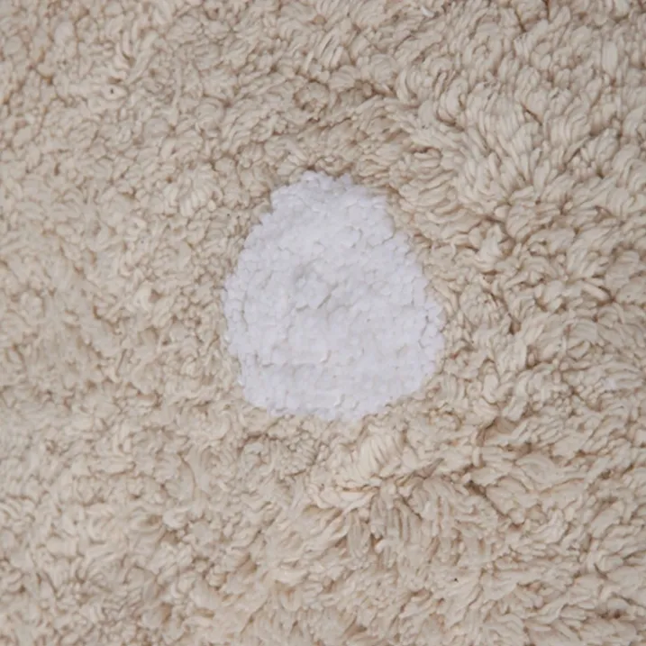 Tapis lavable en forme de biscuit