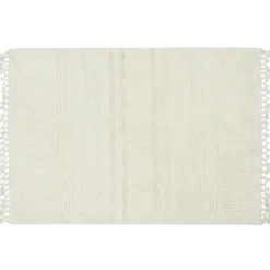Tapis lavable en laine ari mouton