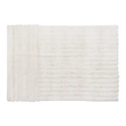 Tapis lavable en laine dunes - mouton blanc