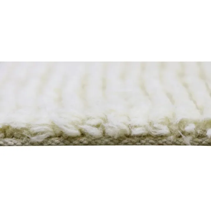 Tapis lavable en laine koa grès