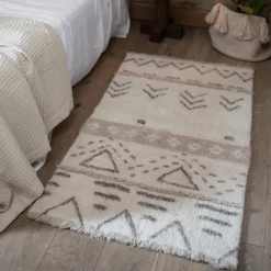 Tapis lavable en laine lakota day