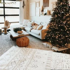 Tapis lavable en laine lakota day