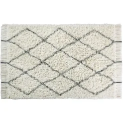 Tapis lavable en laine âme berbère