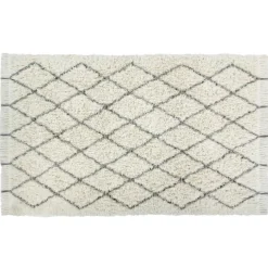 Tapis lavable en laine âme berbère