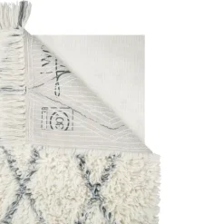 Tapis lavable en laine âme berbère