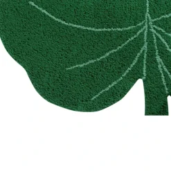 Tapis lavable feuille de monstera