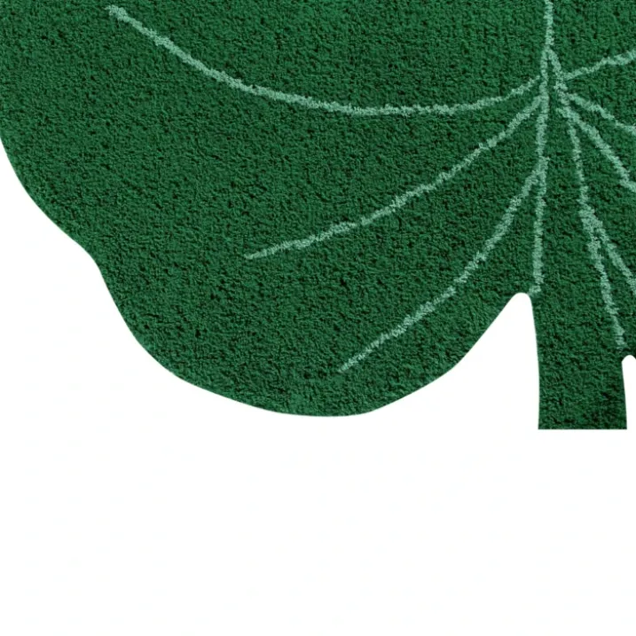 Tapis lavable feuille de monstera