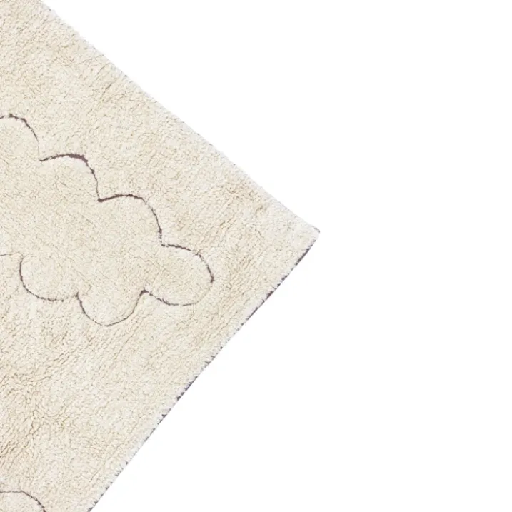 Tapis lavable rugcycled clouds