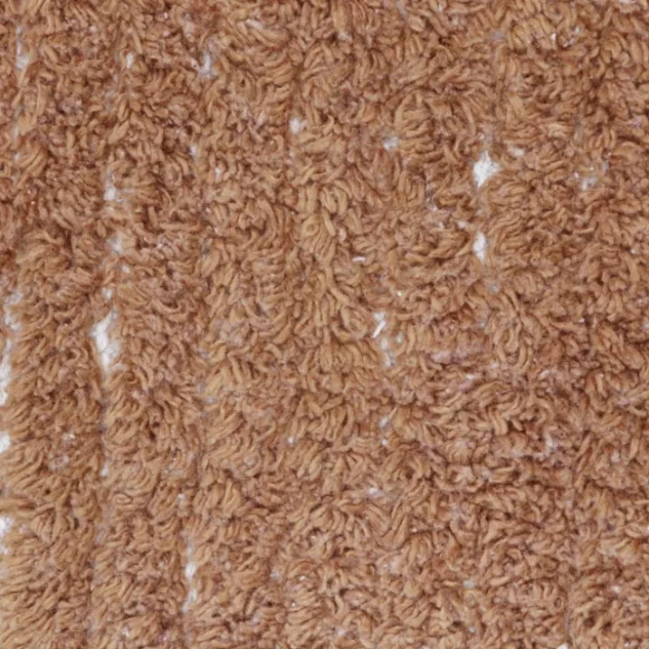 Tapis lavable réversible caramel duo