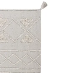 Tapis lavable tribu naturel