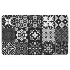 Tapis mousse imprimée antidérapant pour intérieur