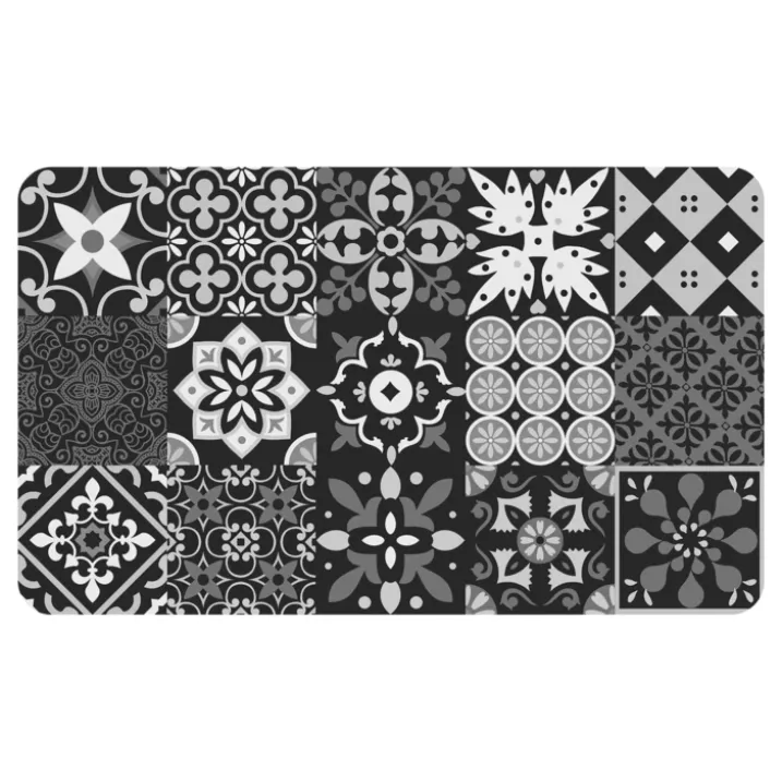 Tapis mousse imprimée antidérapant pour intérieur