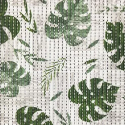 Tapis multi-usages motif feuillage tropical