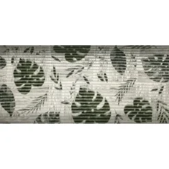Tapis multi-usages motif feuillage tropical