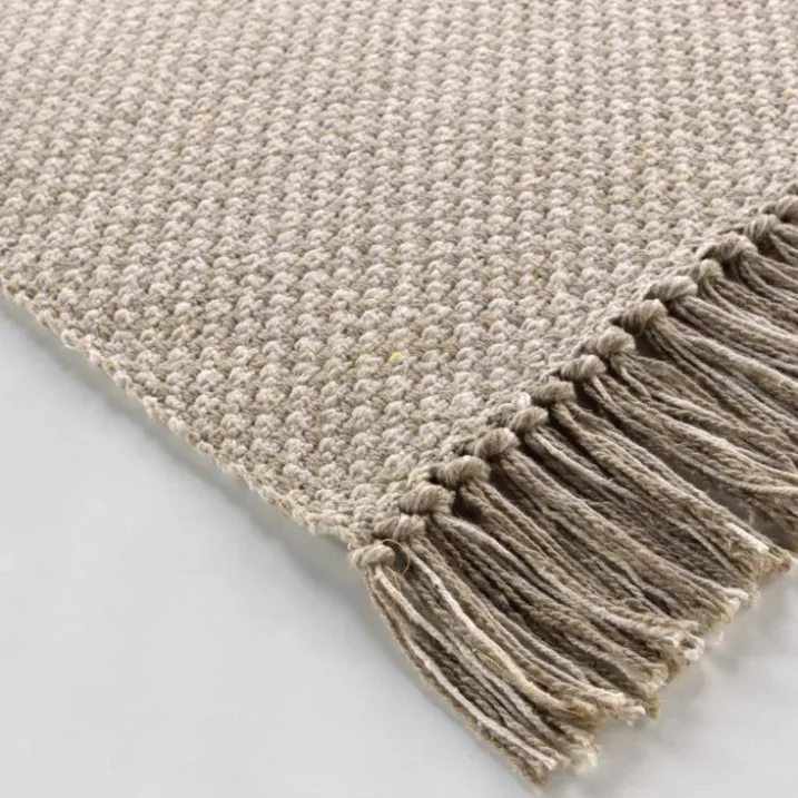 Tapis rectangle "effet naturel"