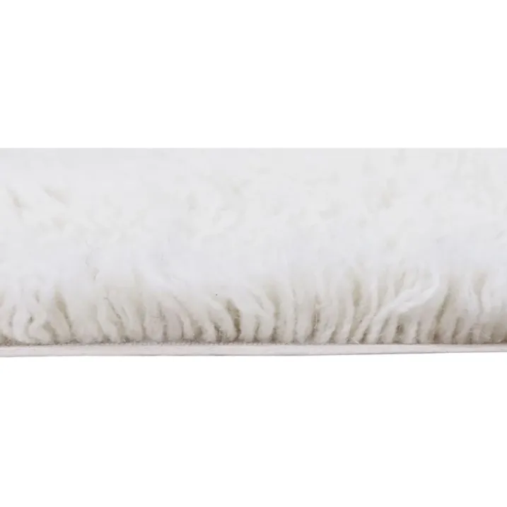 Tapis rond lavable en laine cercle arctique