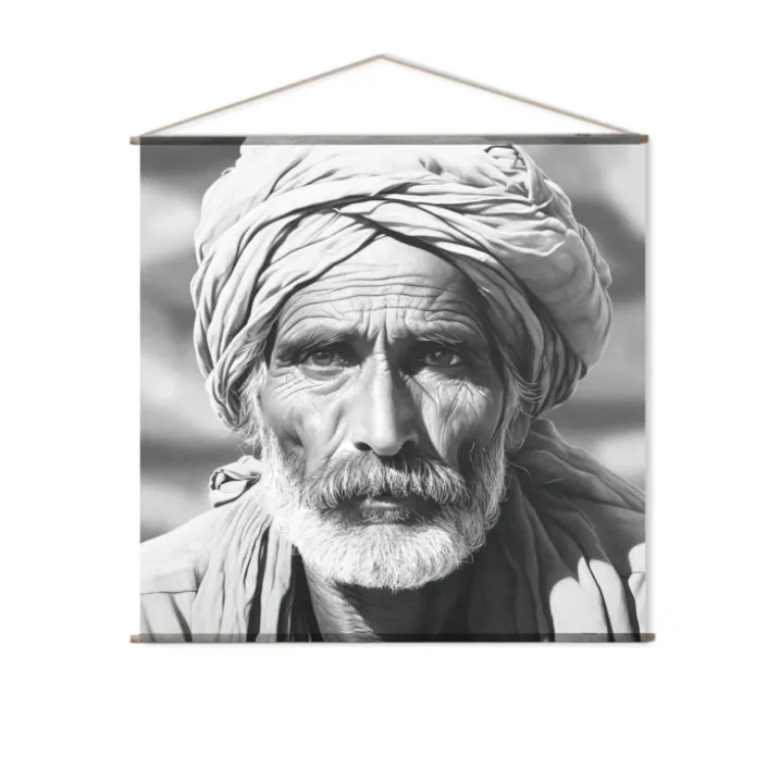 Toile murale VIEIL HOMME