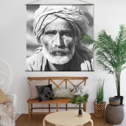 Toile murale VIEIL HOMME
