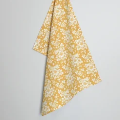 Torchon de cuisine en coton à motif floral imprimé