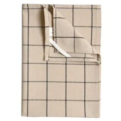 Torchon de cuisine en coton à motif carreaux