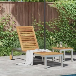 Transat de jardin en bois