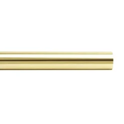 Tringle à rideau doré 1,5 m x 28 mm