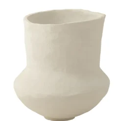 Vase décoratif haut en papier mâché