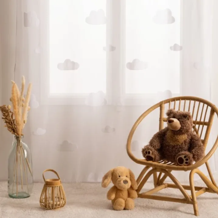 Voilage enfant "nuage"