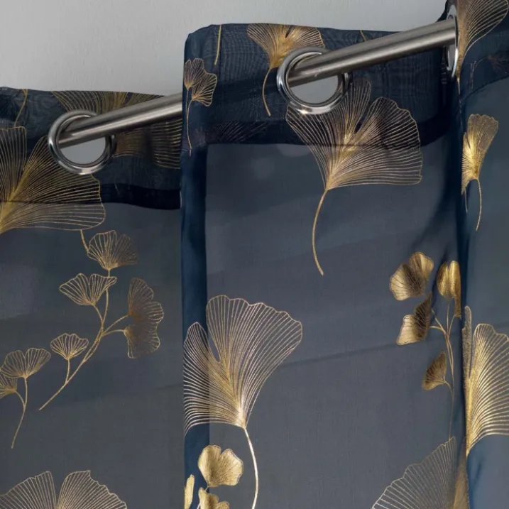 Voilage Ginko argent