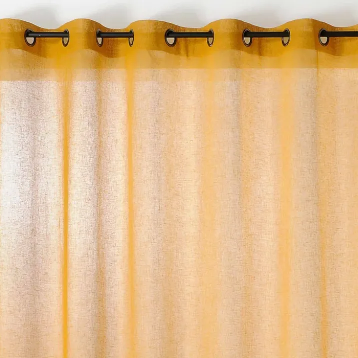 Voilage grande largeur semi-transparent